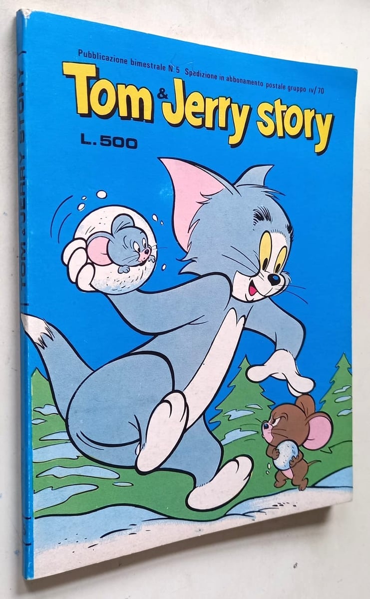 TOM & JERRY STORY N. 5 - dicembre 1978-gennaio 1979 - ed. Bianconi