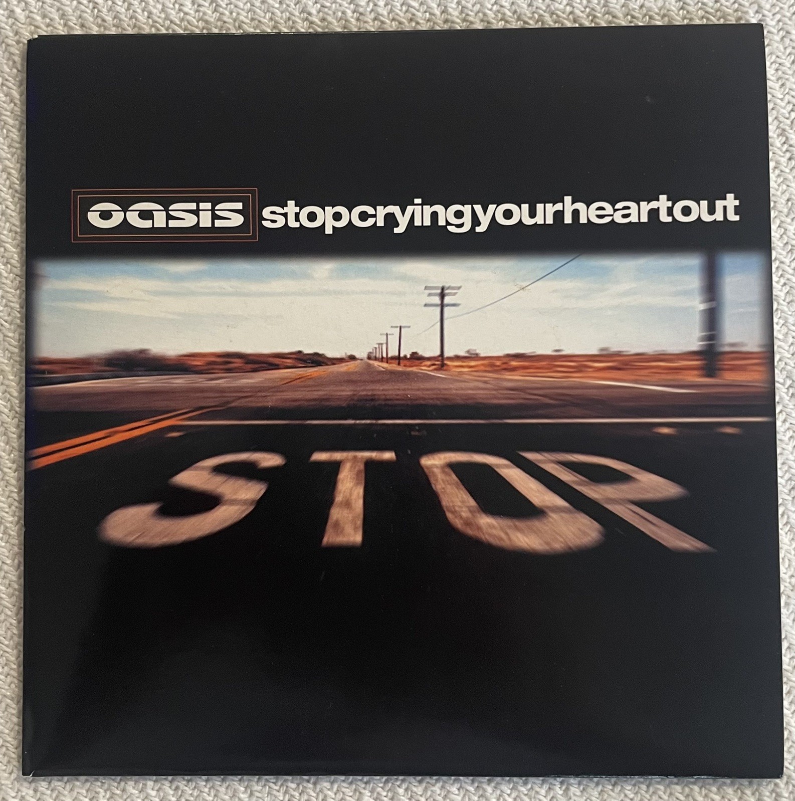 Oasis Stop Crying Your Heart Out 7” Single 2002  - Big Brother RKID 24