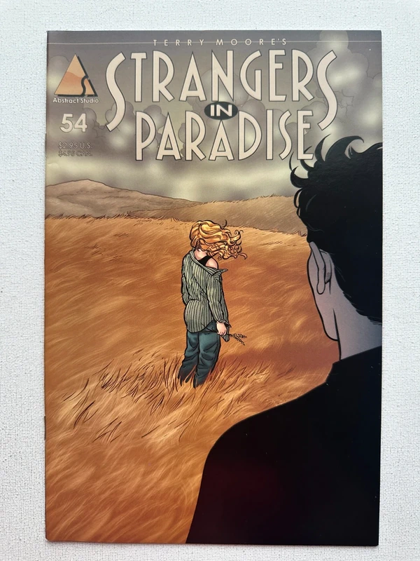 Strangers in Paradise 54 Cover by Terry Moore (1996 Homage/Abstract)