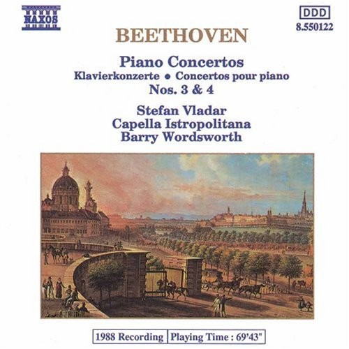 BEETHOVEN - Piano Concerti 3 & 4 - CD - **Excellent Condition**