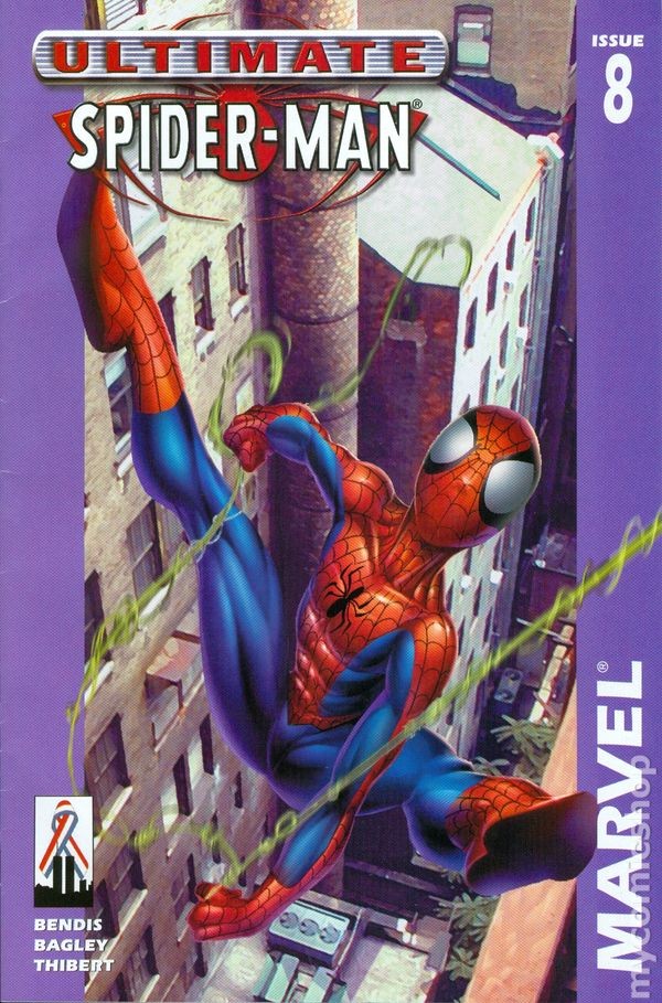 Ultimate Spider-Man Promotional Giveaways #8RITZ FN 2002 Stock Image