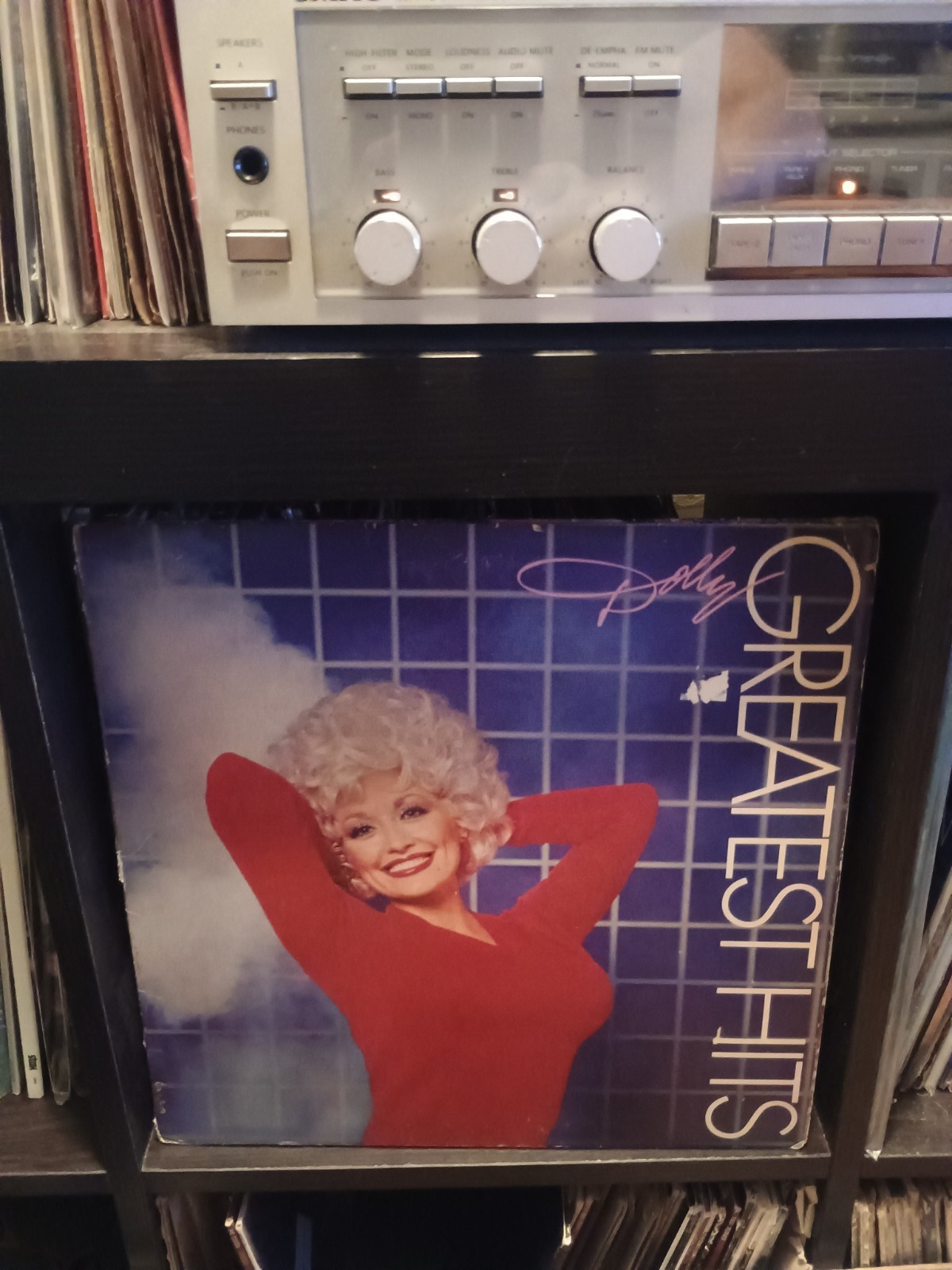 DOLLY PARTON GREATEST HITS LP ORIG '83 RCA AHL1-4422 COUNTRY POP 9 TO 5 VG