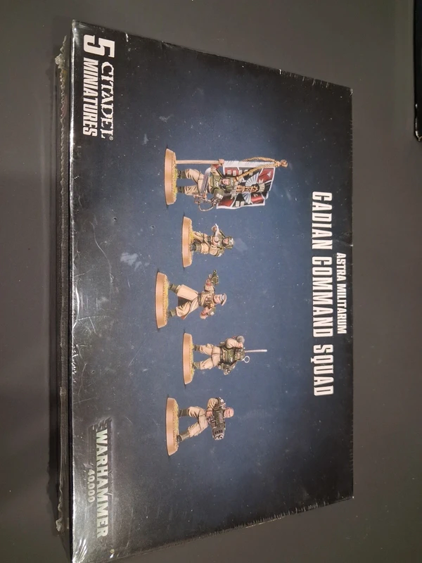 Cadian Command Squad 40k