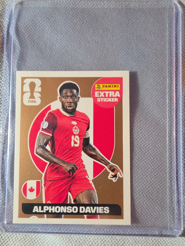 Alphonso Davies Bronze Extra Sticker