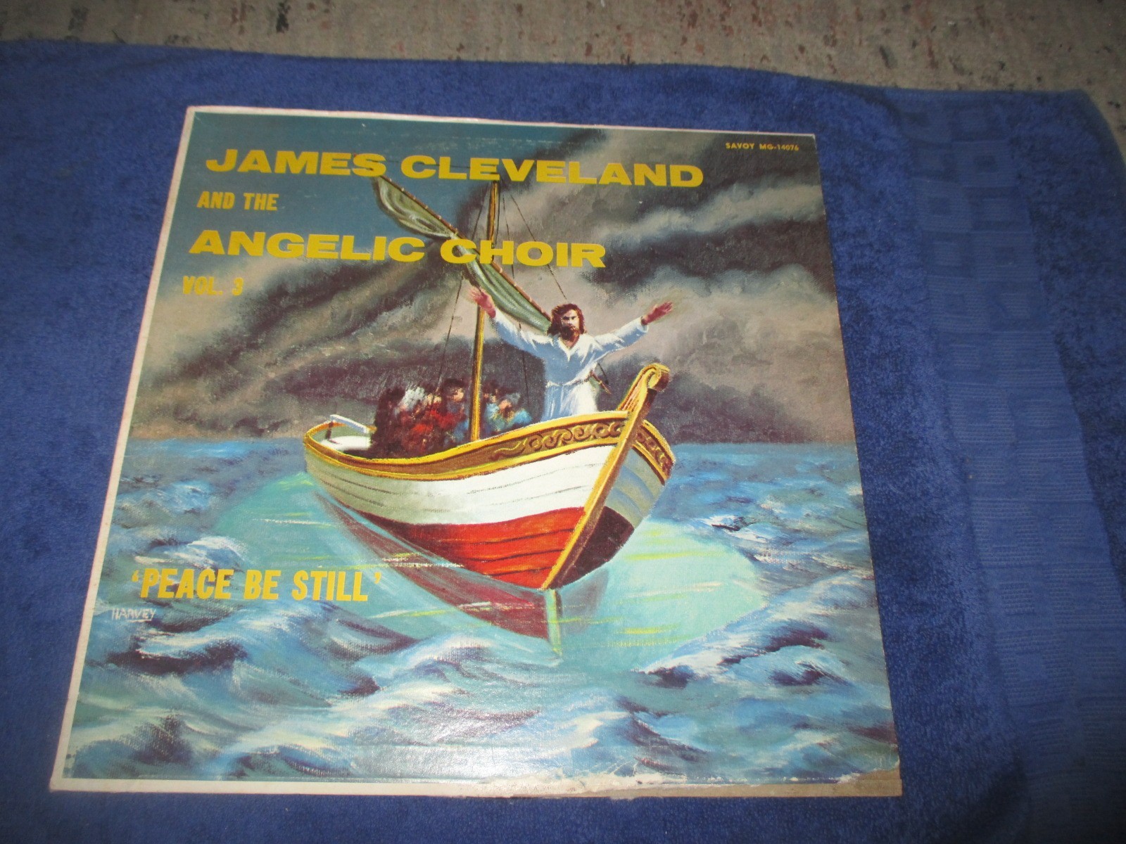 JAMES CLEVELAND AND THE ANGELIC CHOIR - PEACE BE STILL LP