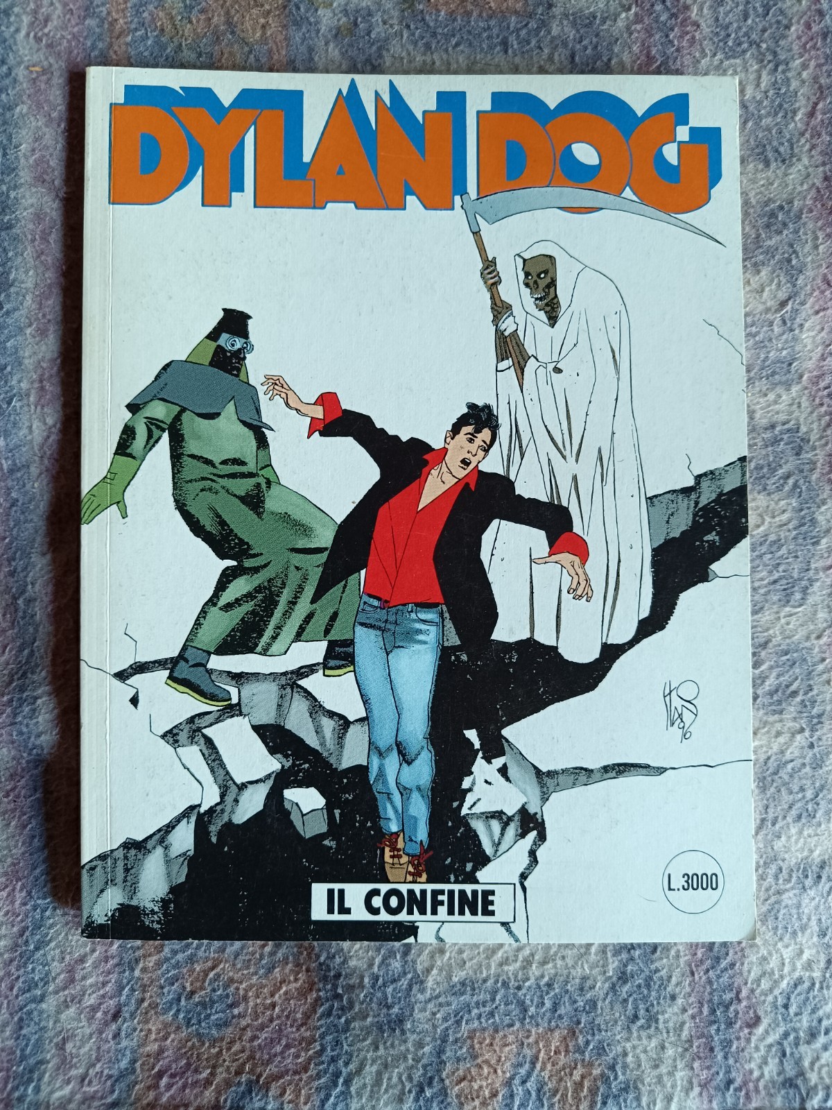 Dylan Dog 122 125 - Il Confine / Tre per Zero - Bonelli - 1a edizione stampa