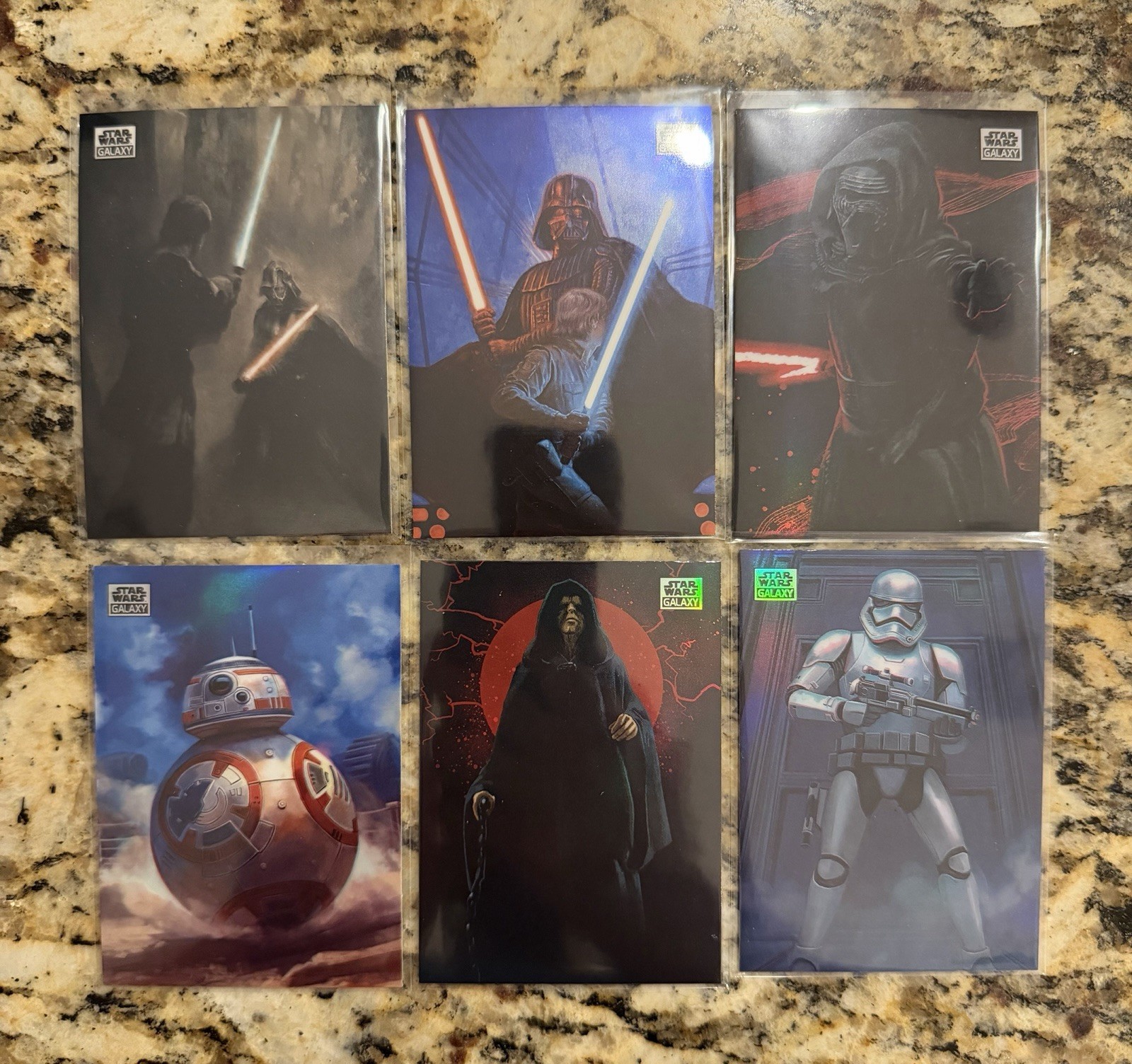 2025 Topps Star Wars Chrome Galaxy - Lot of 25 Cards