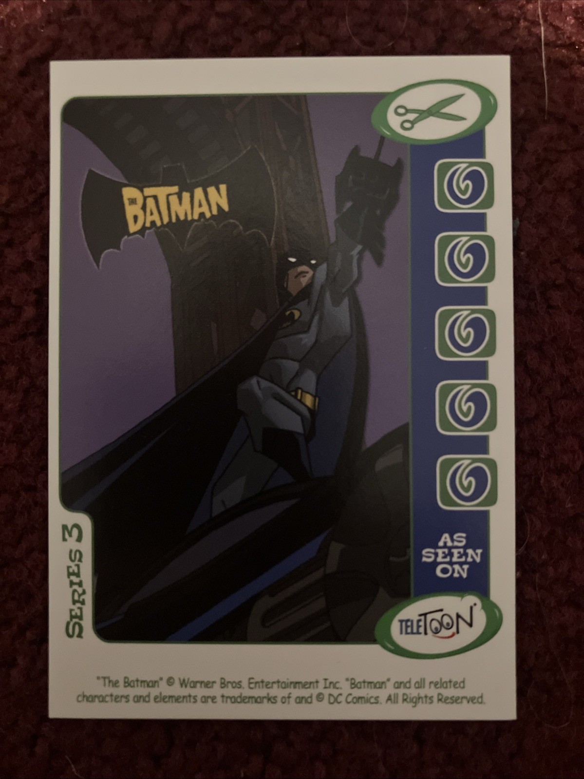 Teletoon Batman Series 3 Trading Card