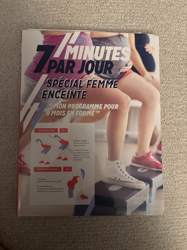 Livre « 7 minutes par jour spécial femme enceinte »
