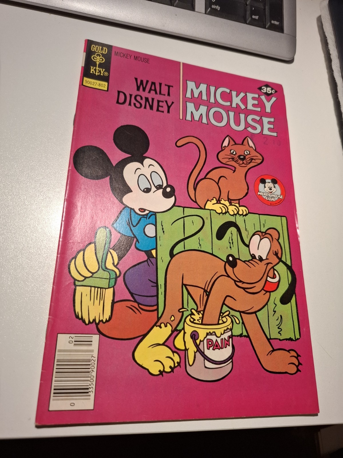 US Walt Disney's Topolino (GOLD KEY) #180 PAUL MURRY & TONY STROBL