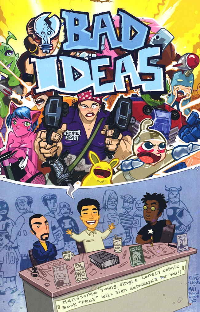 Bad Ideas #1 VF; Image | Jim Mahfood - w/Bag+Board