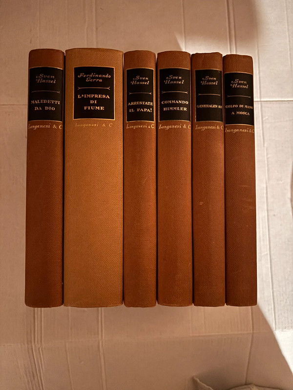 6 Libri Guerra Autore Sven Hassel Editore Longanesi & C