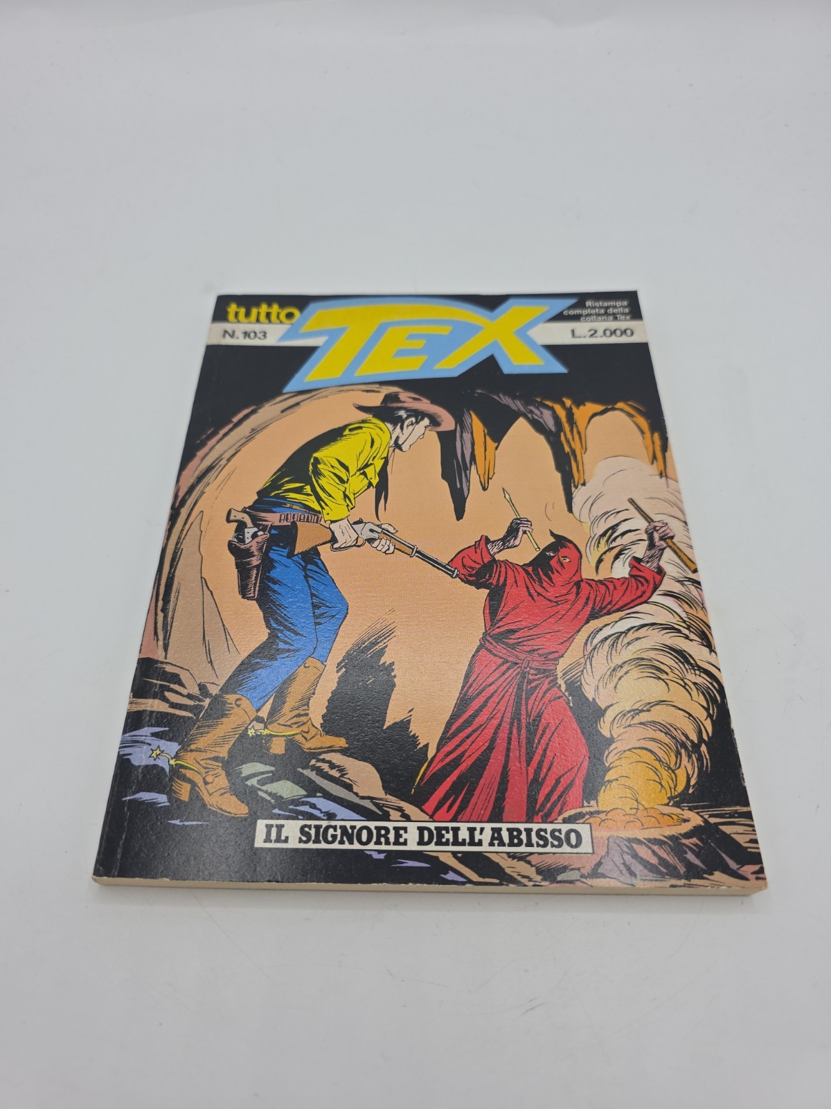 TEX 103 - tutto Tex originale - Il Signore dell' Abisso - buone condizioni 