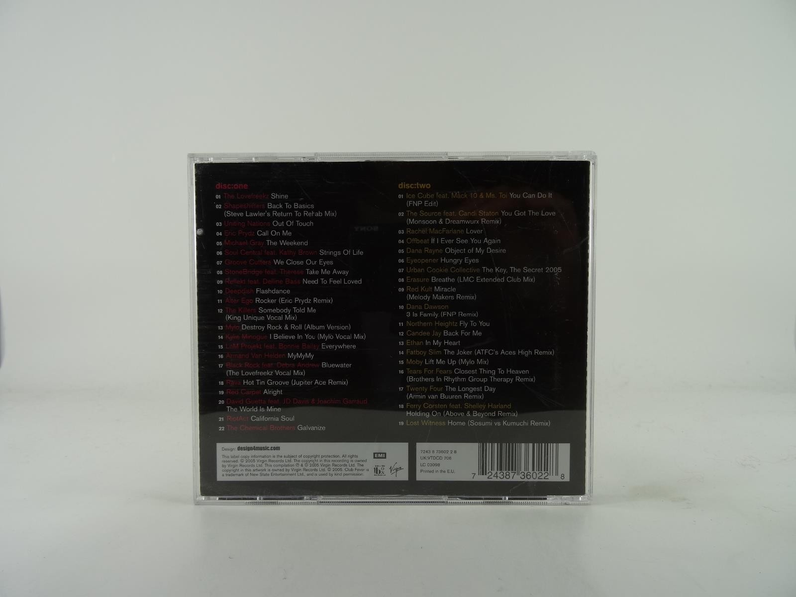 THE LOVEFREAKZ/SHAPESHIFTERS CLUB FEVER (2xCD) (11) 20+ Track CD Album plus Pict
