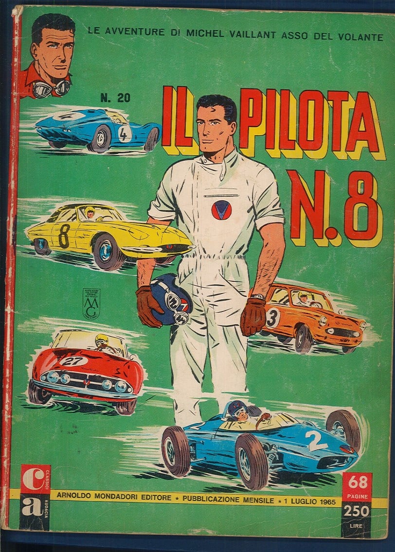 Classici Audacia n.20 del 1965 Michel Vaillant Avventure Pilota n.8 ▓