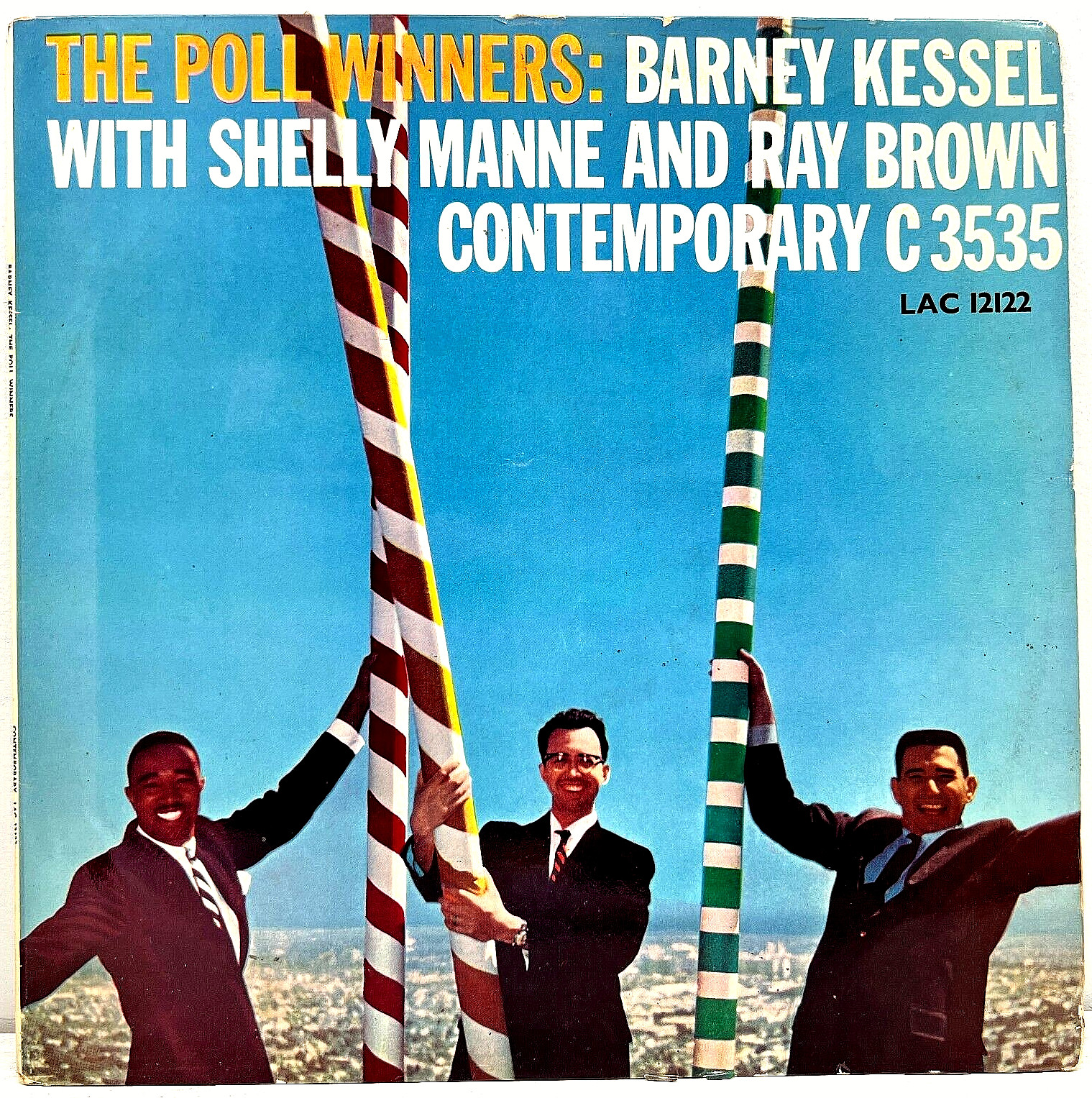 The Poll Winners S/T 1958 Vinyl Contemporary Records 1st Press UK Import
