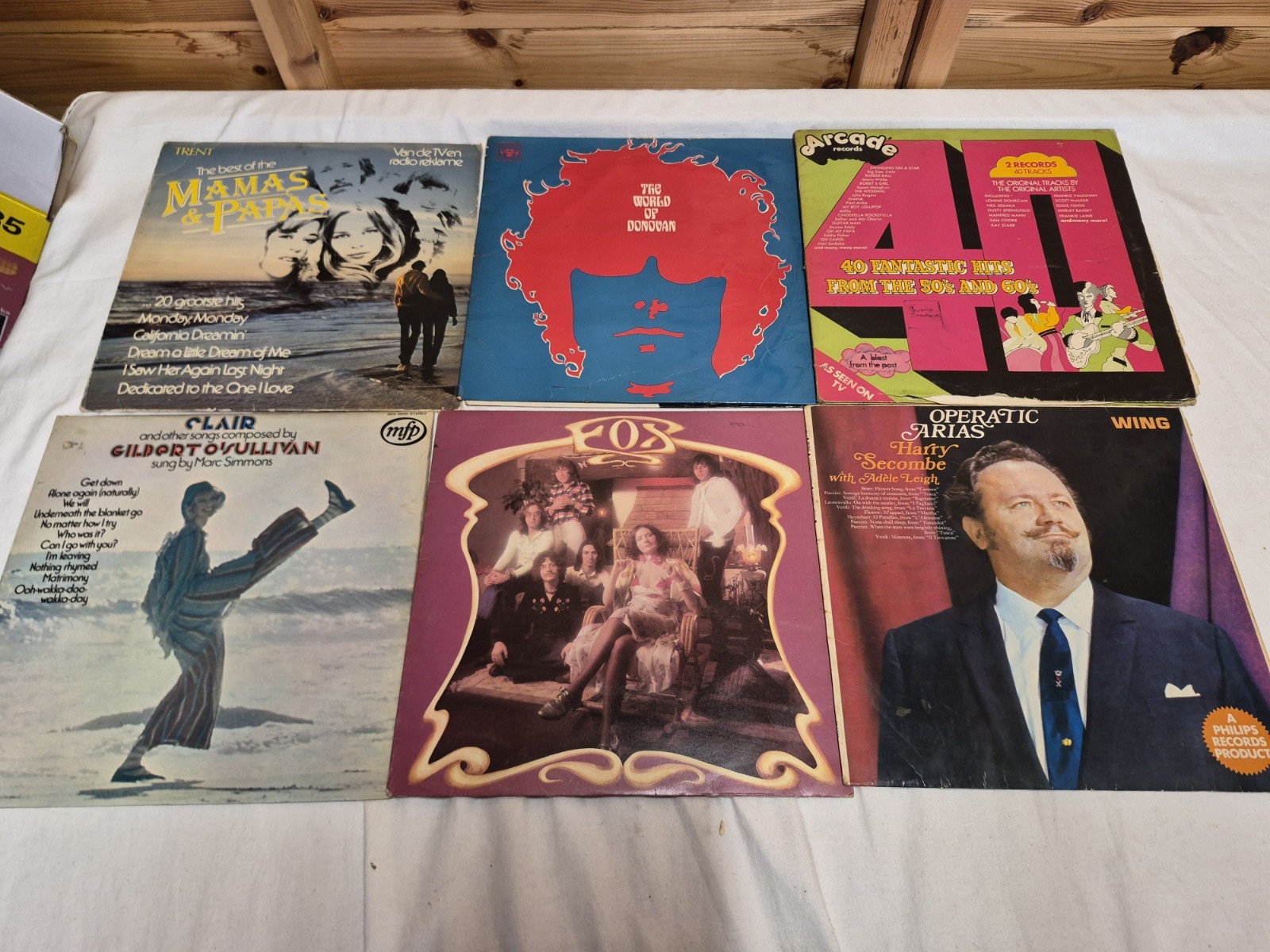 Vinyl Record Job Lot Collection Bundle LPs  x6 FREE POSTAGE 