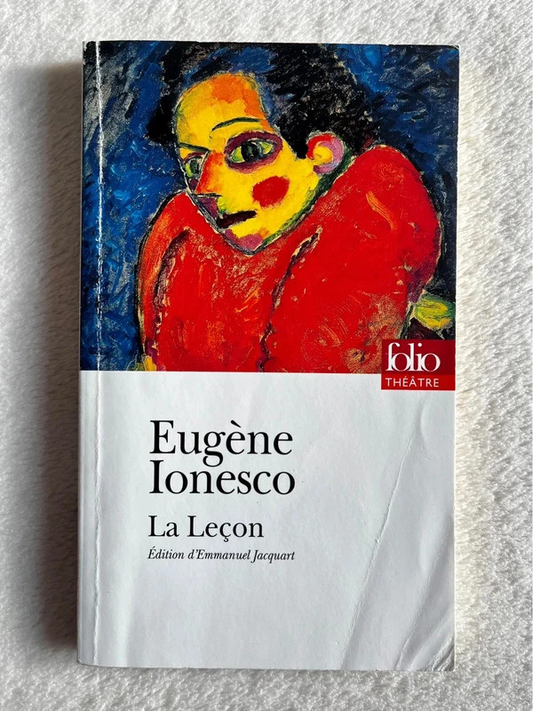 Livre - Eugène Ionesco, La Leçon (folio théâtre)