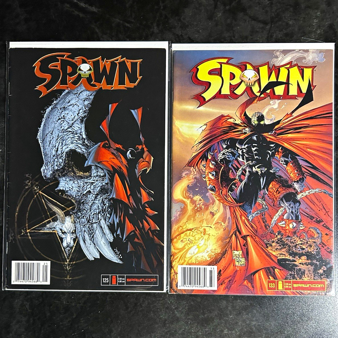 Spawn Edicola UPC Lotto Numero 125 e 133 Rara Stampa Molto Bassa 2003 2004 Fumetti