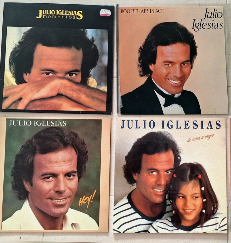Vinis Julio Iglesias - 5€ cada