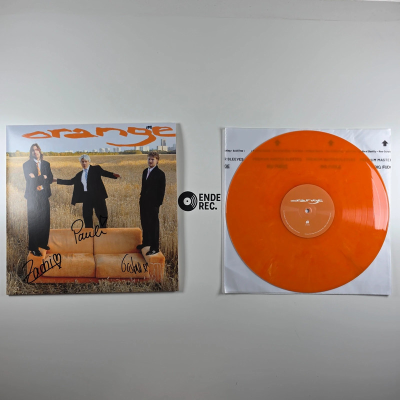 01099 - Orange signed Vinyl | LP | Schallplatte