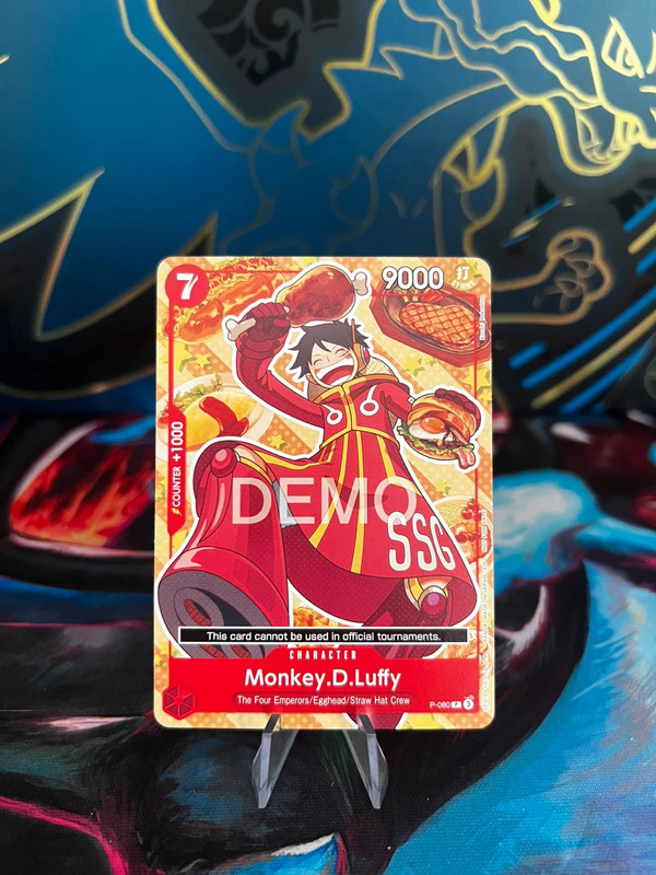 Monkey D. Luffy P-080 – DEMO Deck - Promo Esclusiva