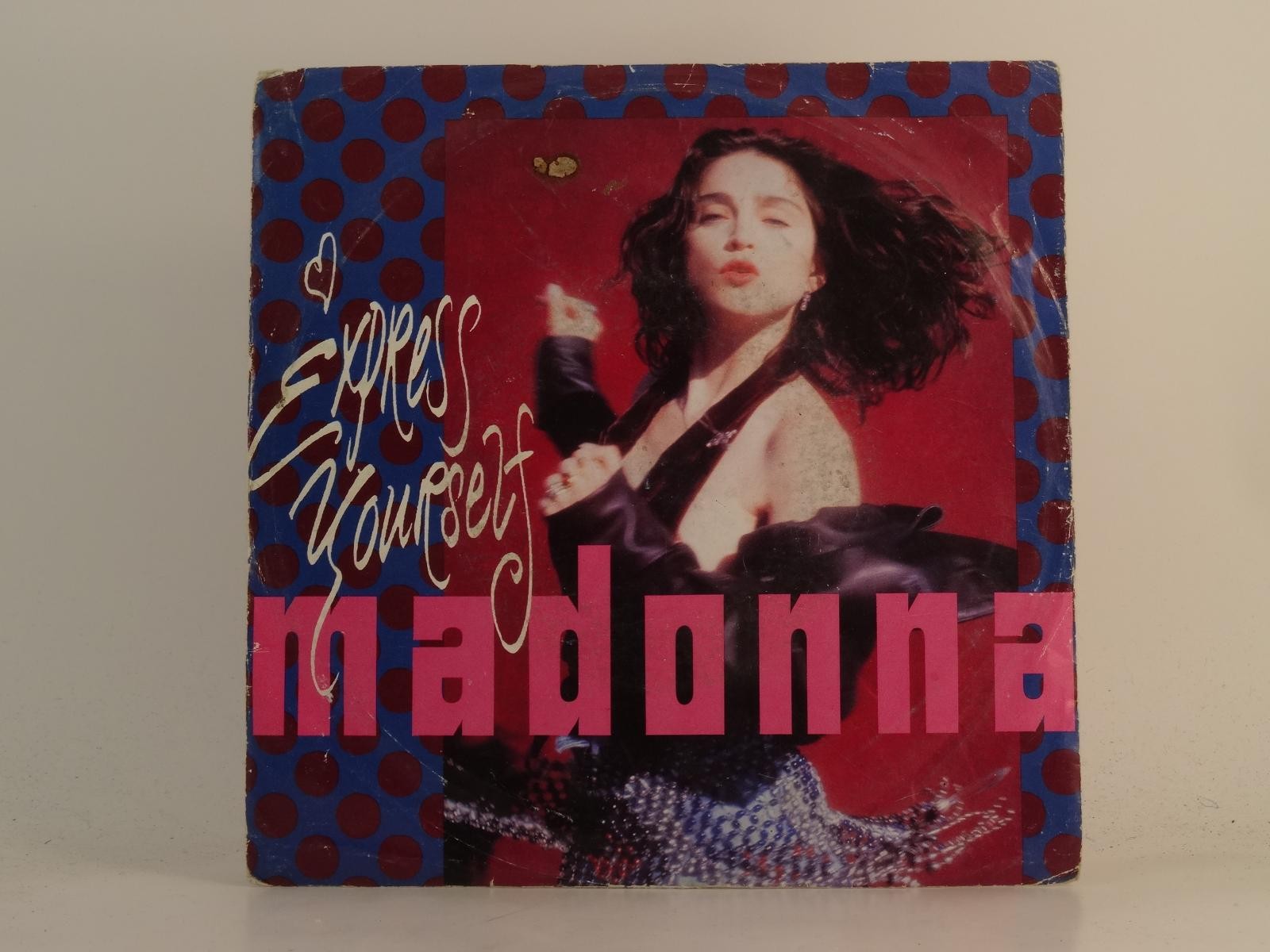 MADONNA EXPRESS YOURSELF (78) 2 Track 7" Single including Picture Sleeve SIRE RE
