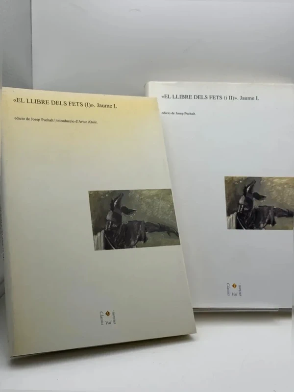 Lote el llibre Dels Fets 2 tomos - Jaume I