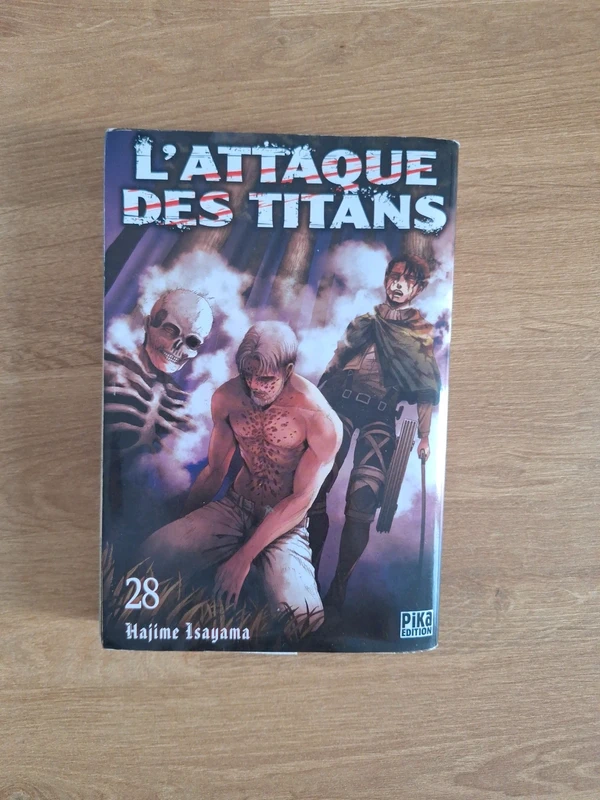 Tome 28 de l'attaque des titans