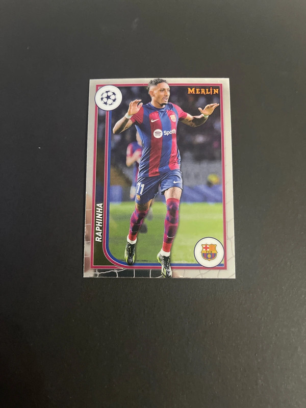 Raphinha FC Barcelona Topps Merlin UCC