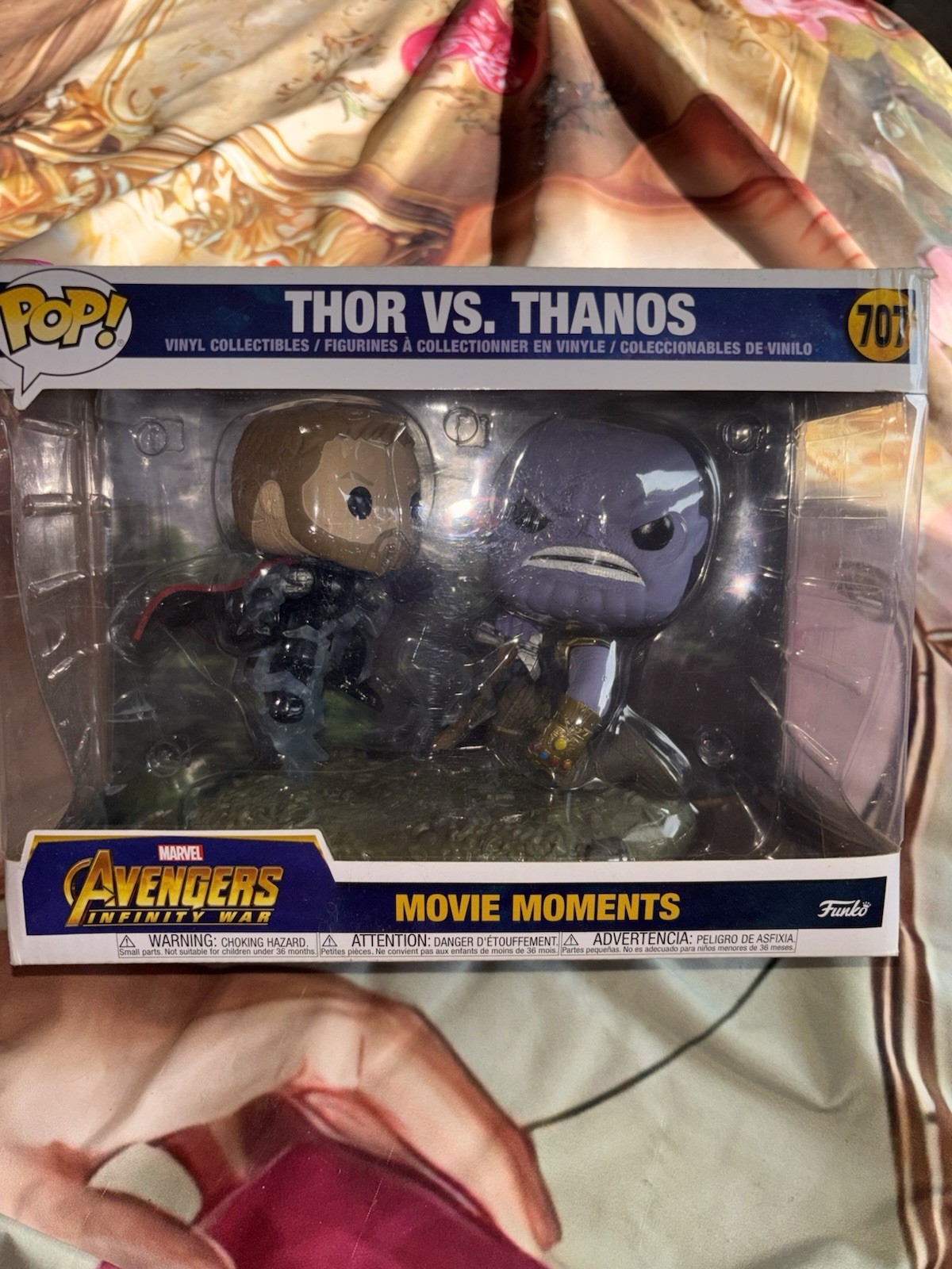Funko Pop! Movie Moments Avengers Infinity War Thor vs Thanos 707