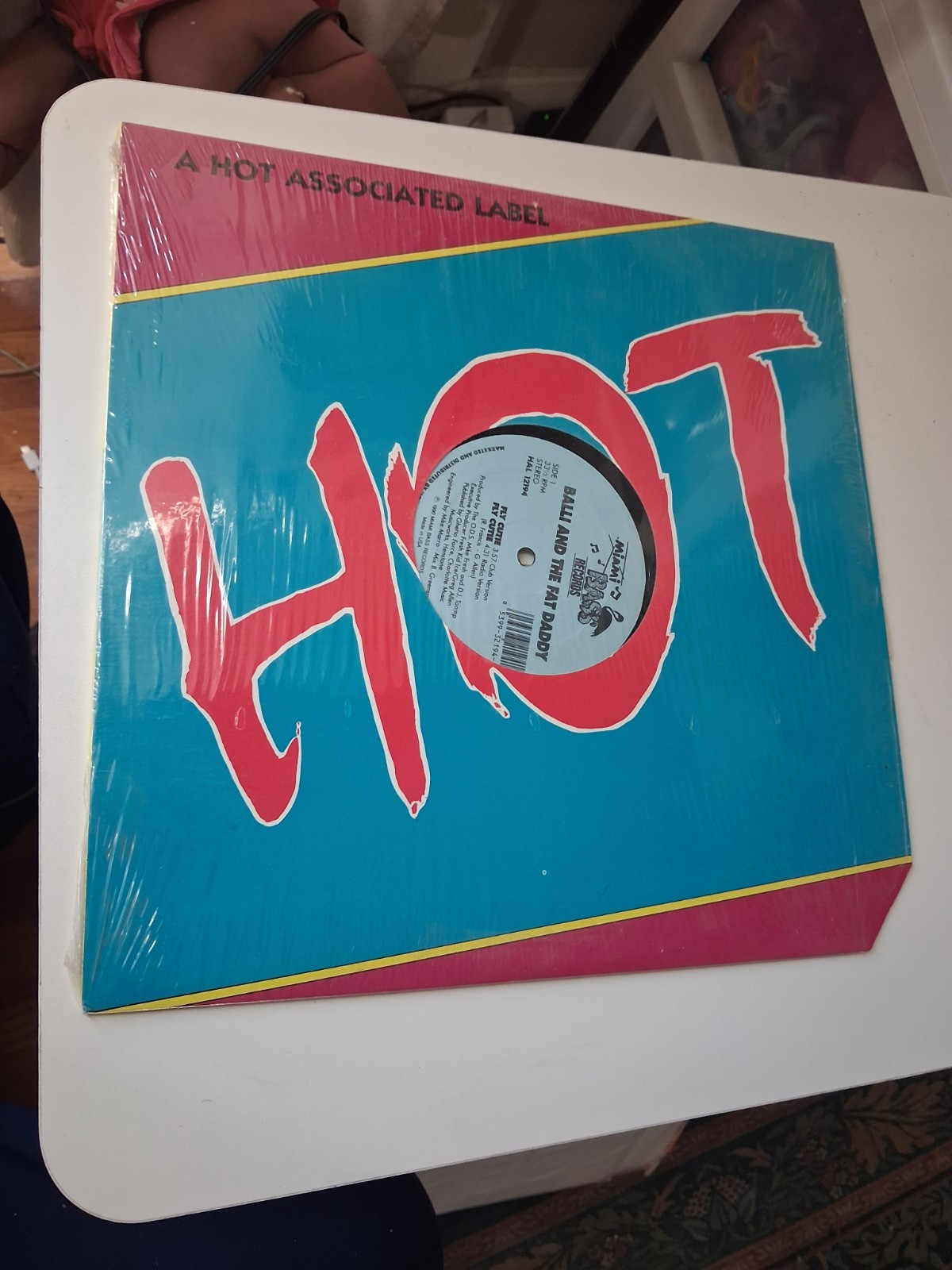 Balli And The Fat Daddy *Fly Cutie *12" single record *NM *1990 *Miami Bass 