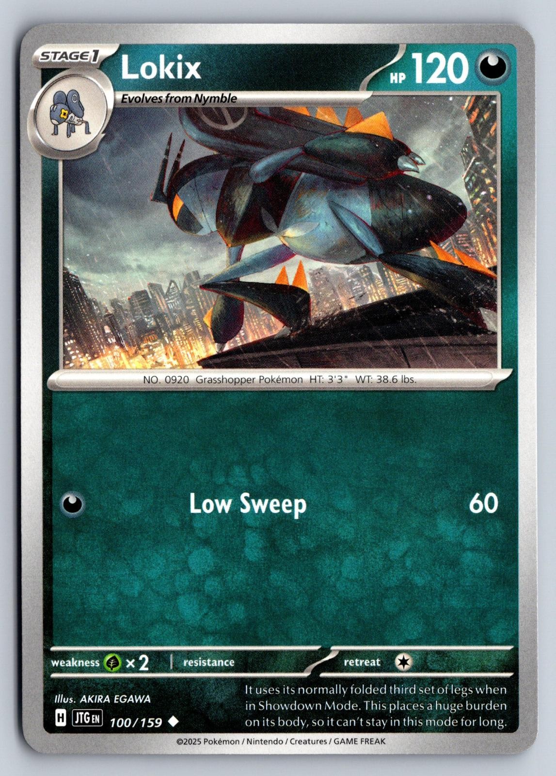 Lokix 100/159 Viaggio Insieme Pokemon EGAWA