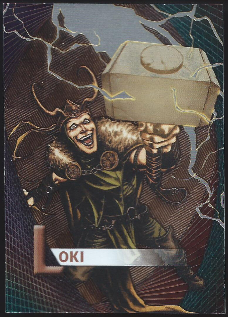 2012 Marvel Beginning Series 2 PRIME MICROMOTION Foil inciso #M-28...LOKI