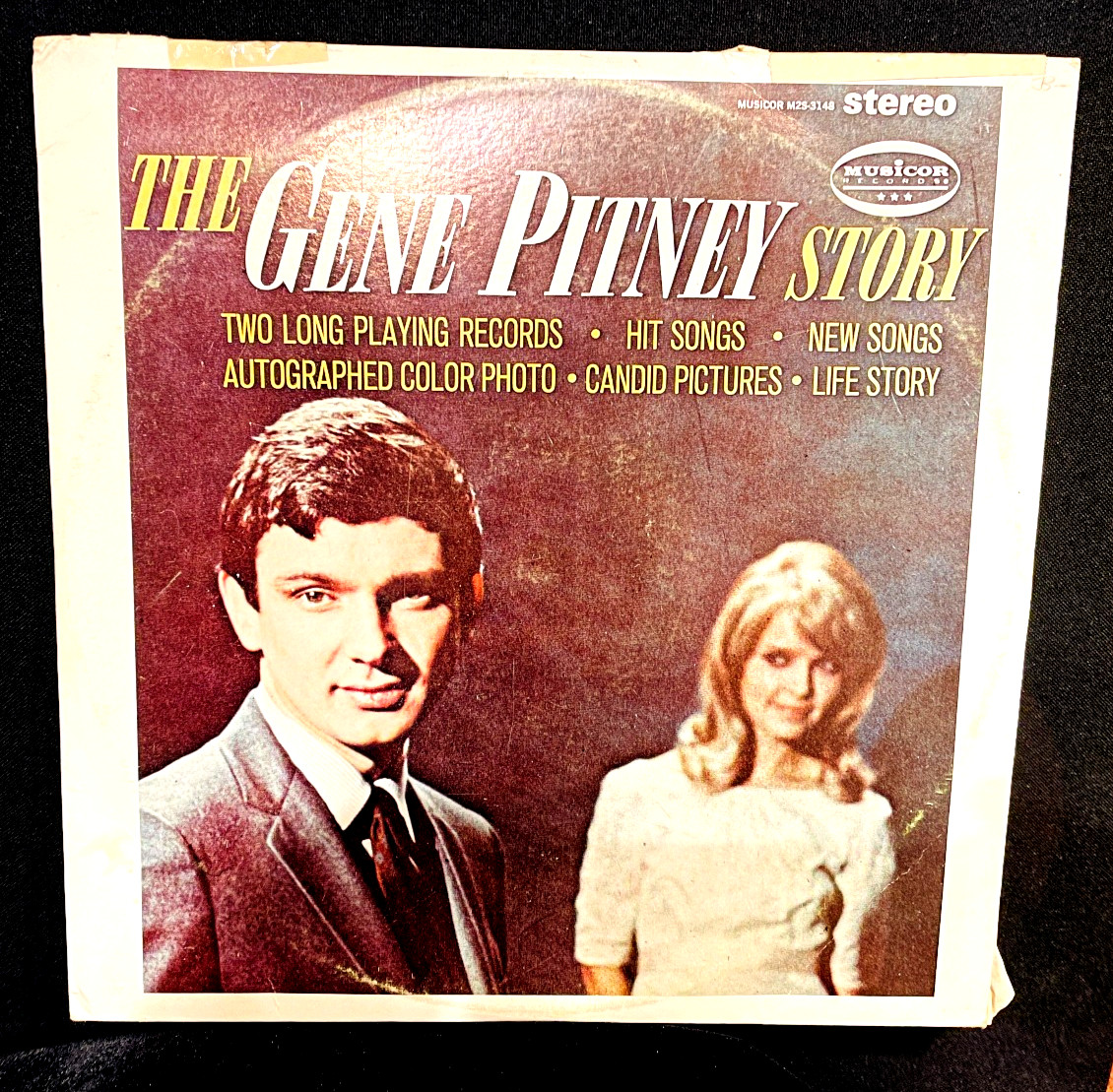 The Gene Pitney Story Very Clean 1968 2 LP Set