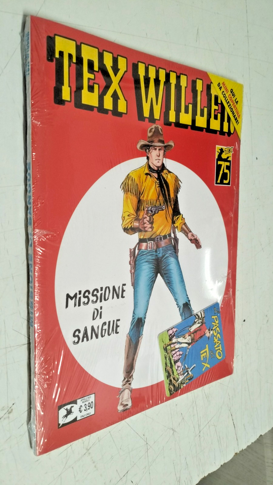 TEX  WILLER GIOVANE # 54 - MISSIONE DI SANGUE-  2023 - BONELLI-NUOVO BLISTERATO