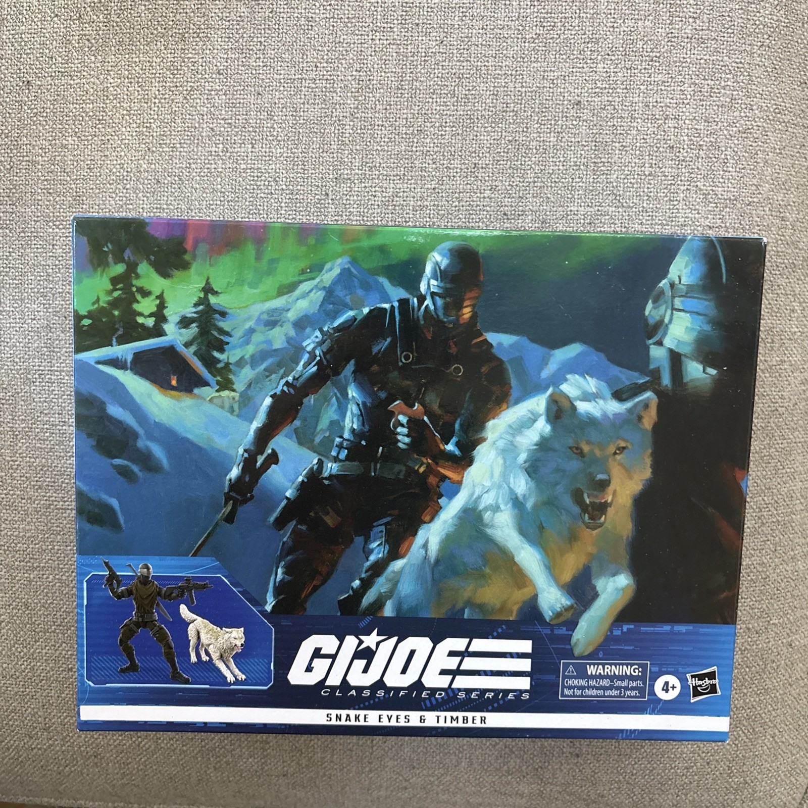 Hasbro GI Joe Modellino Classified Snake Eyes Timber 52