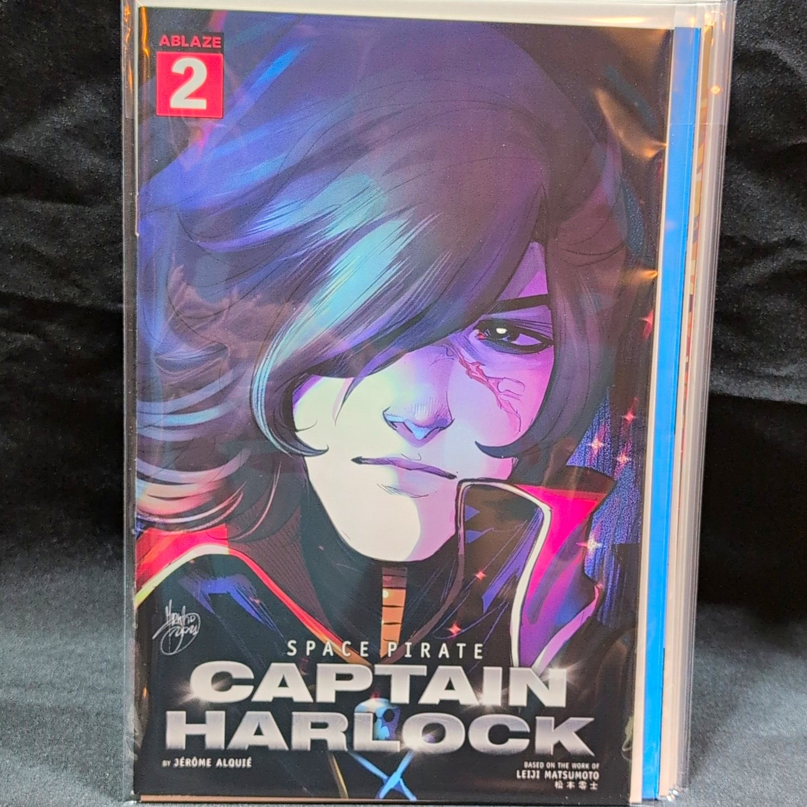 Ablaze Space Pirate Captain Harlock #2 Comic Book English