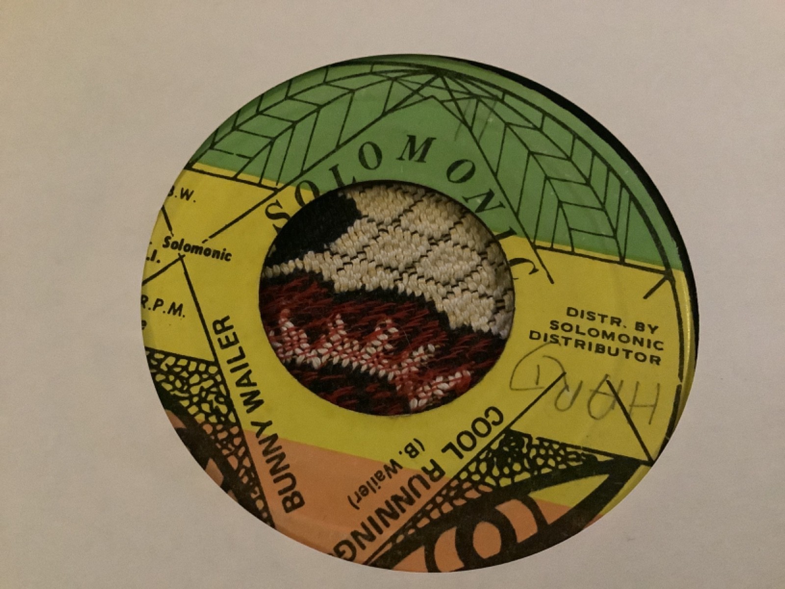 Bunny Wailer , Cool Runnings   , 7”Solomonic.