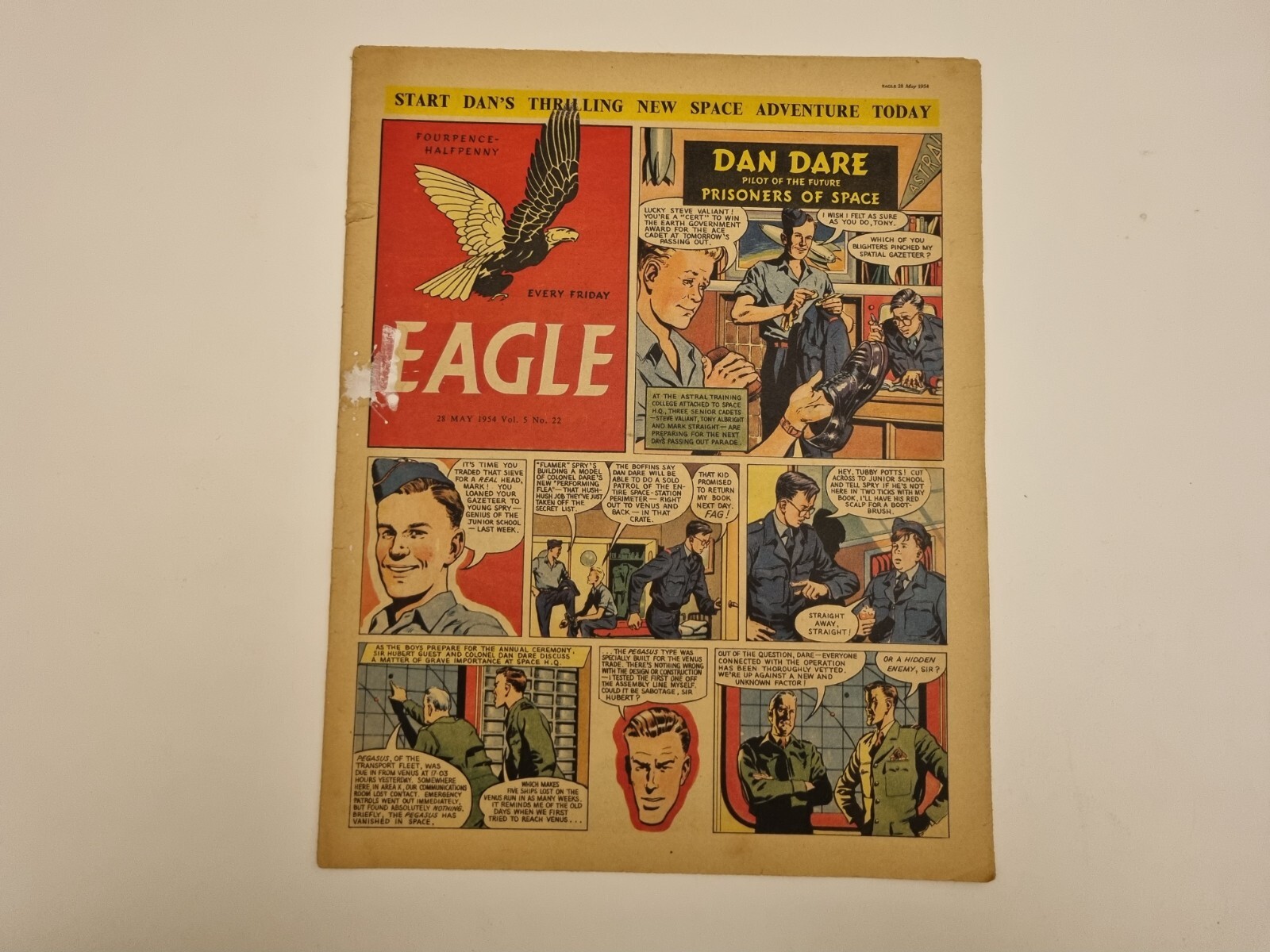 Eagle Comic Vol 5 No 22, 28th May 1954