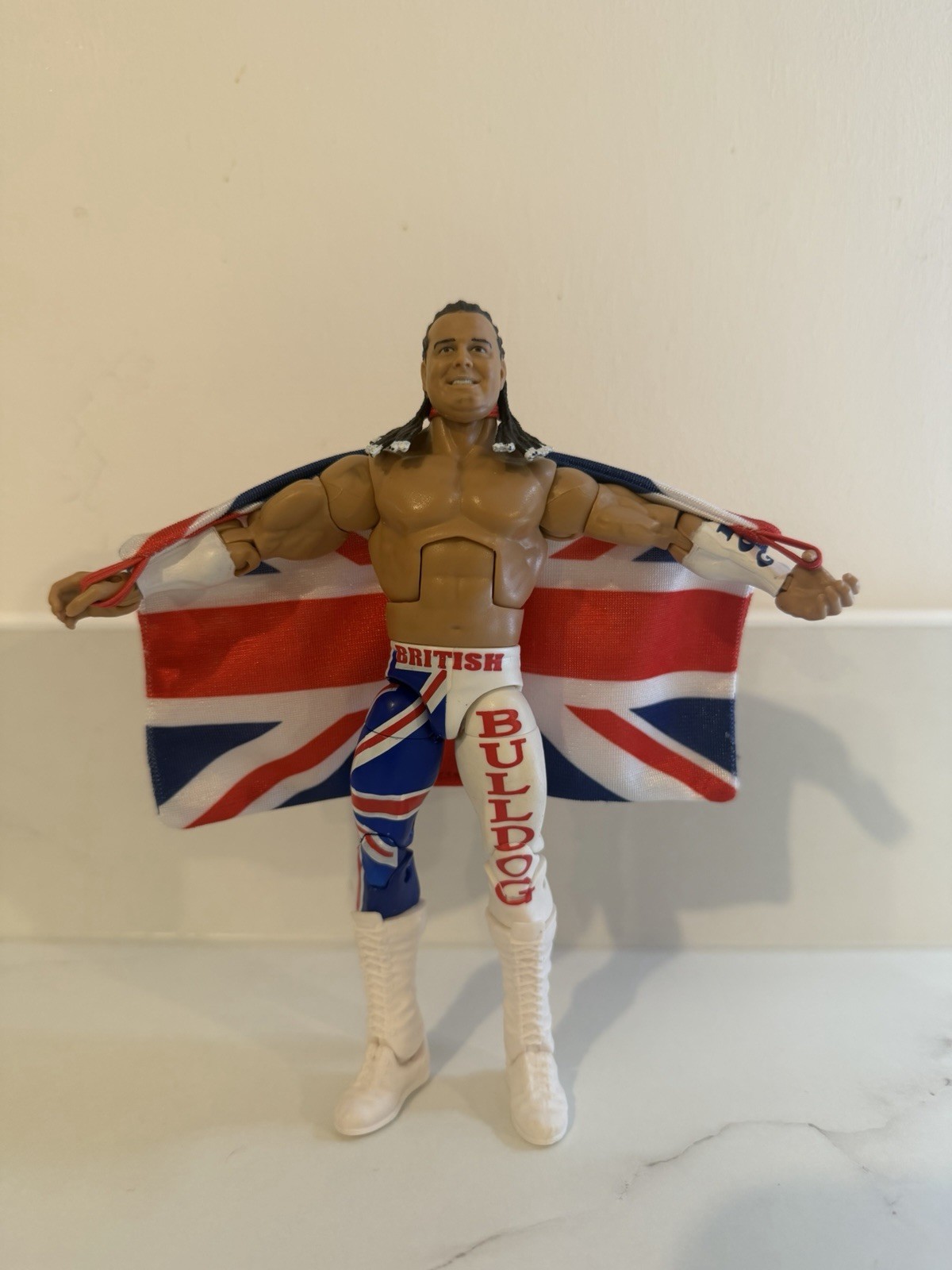 WWE Elite Collection Modellino Bulldog Britannico
