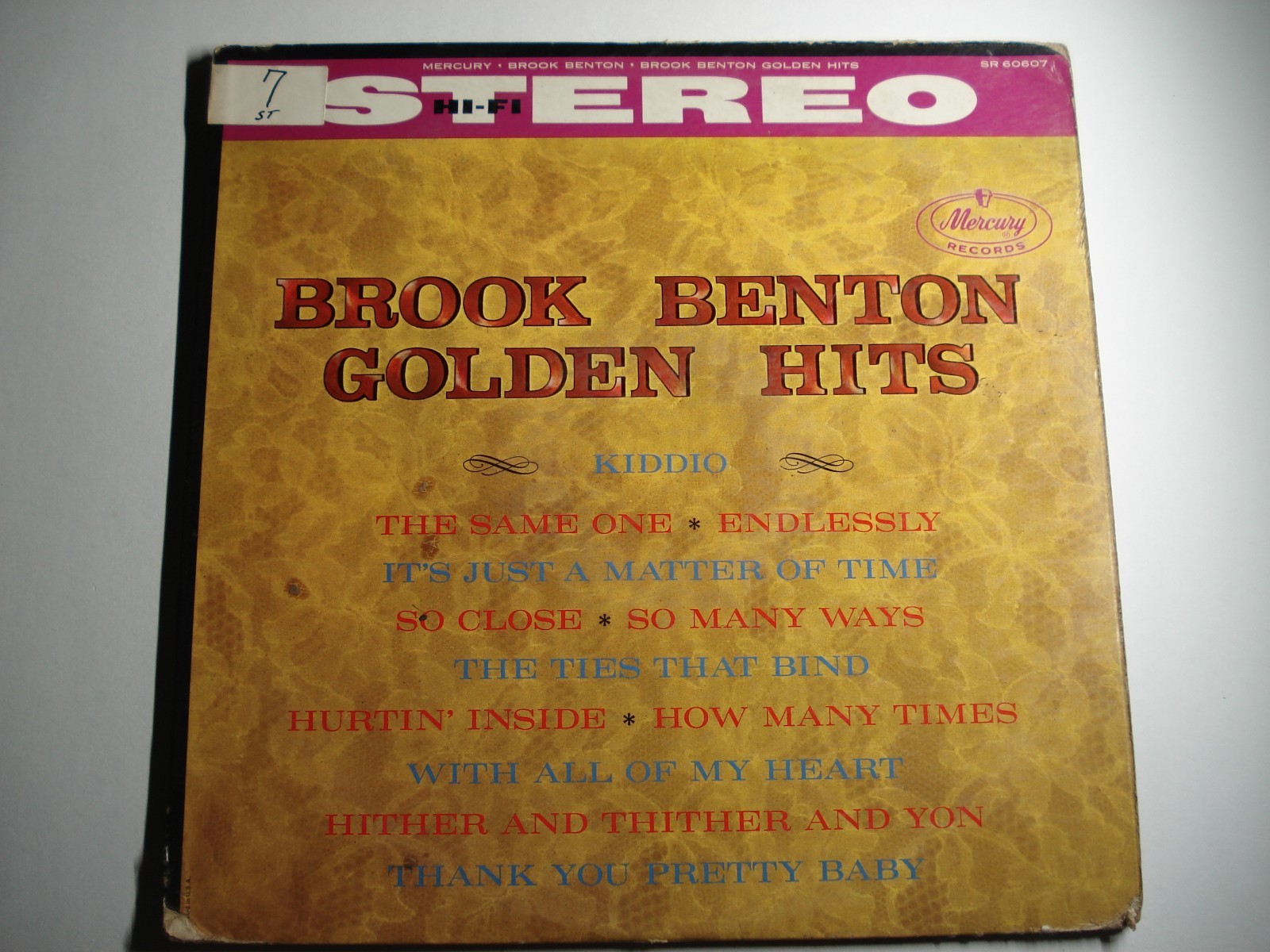 Brook Benton – Golden Hits - 12" vinyl record