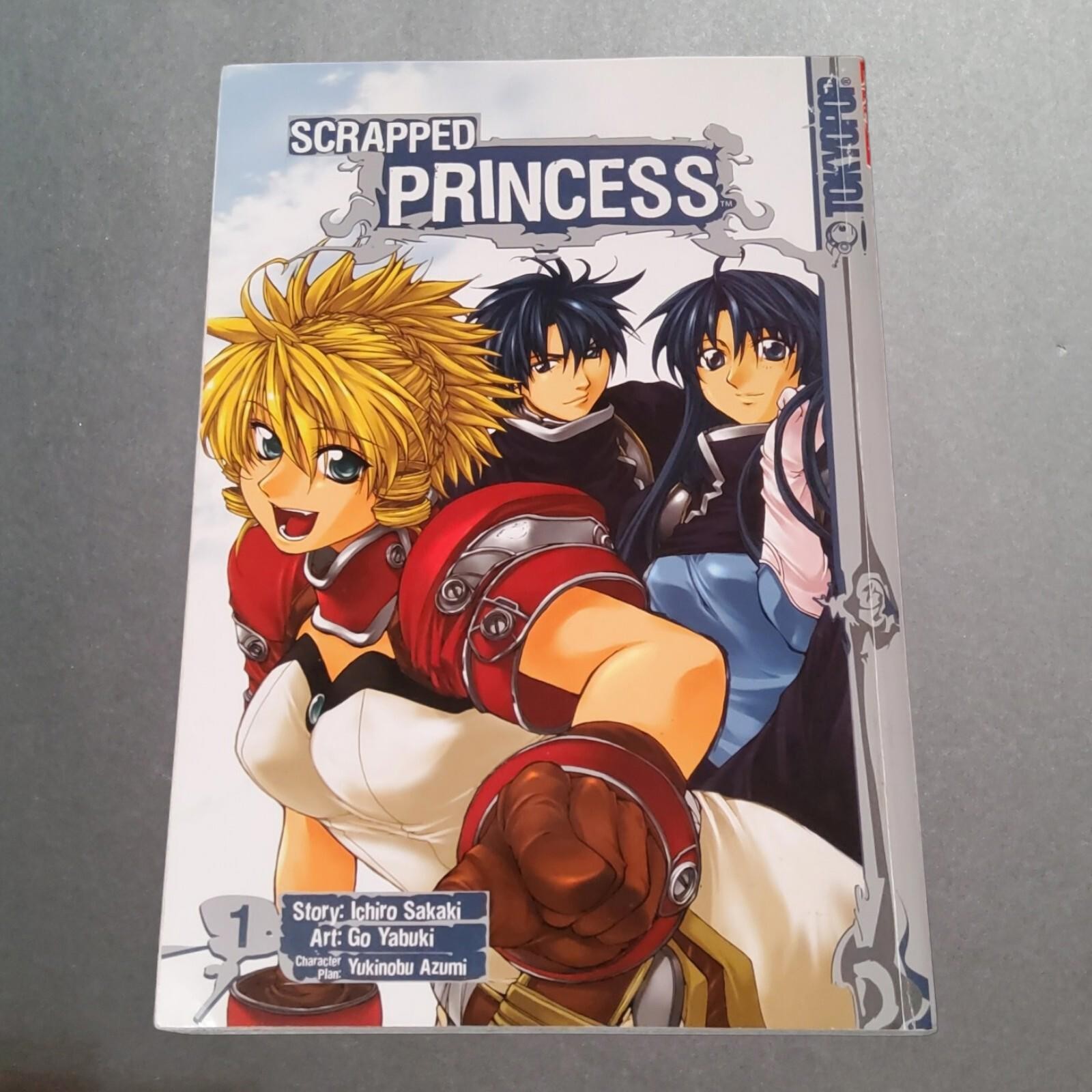 Scrapped Princess Vol 1 manga inglese Tokyopop Ichiro Sakaki anime retrò fuori produzione