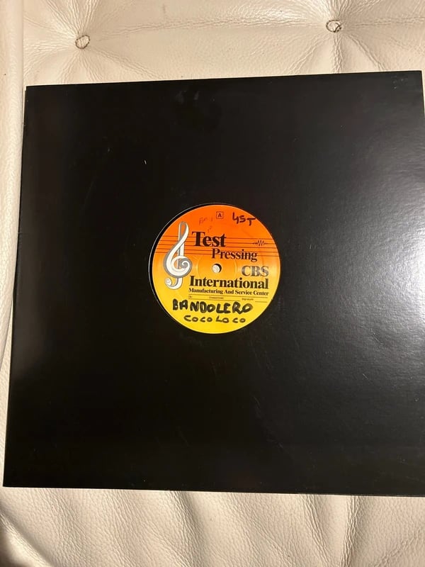 Vinyle maxi 45 tours Bandolero : Cocoloco
