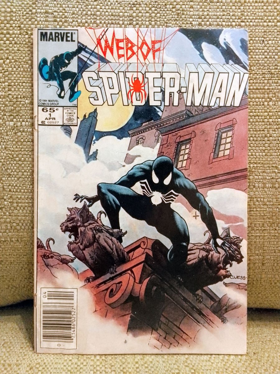 Web of Spider-Man #1 Newsstand - 1984 Marvel Comics 