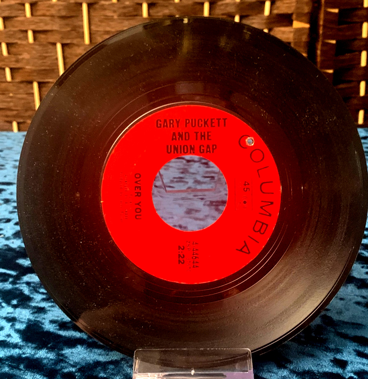 GARY PUCKETT & UNION GAP: over you / if the day would come COLUMBIA 7" Single