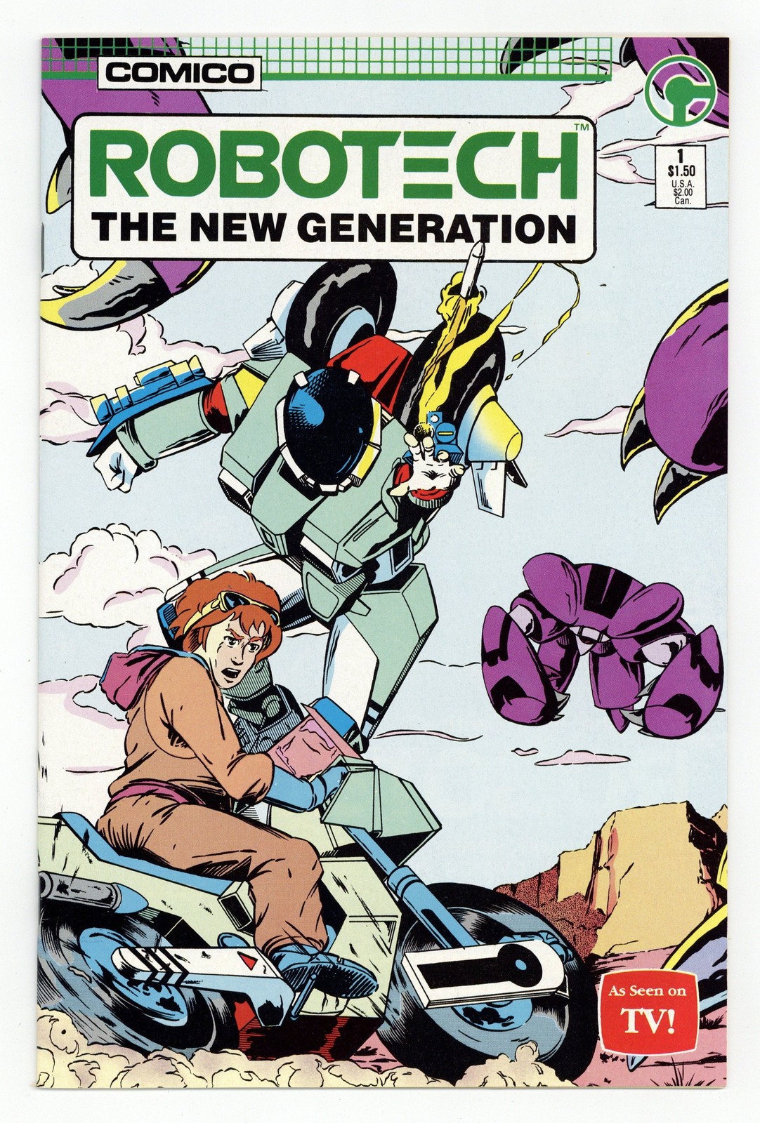 Robotech La Nuova Generazione #1 NM- 9.2 1985