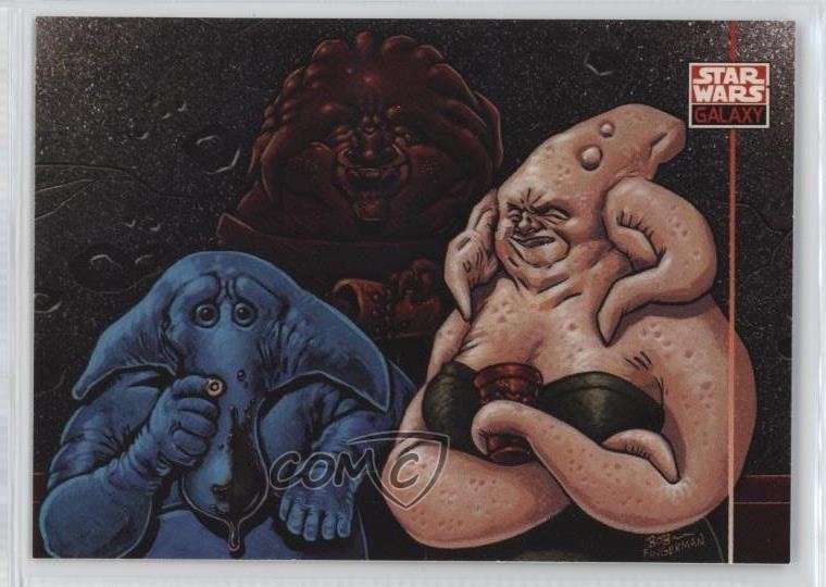 1994 Topps Star Wars Galaxy Series 2 Bob Fingerman #223 yf0
