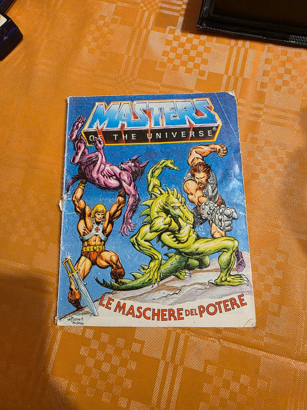 Mini fumetto He-Man Masters of the Universe "Le Maschere del Potere"