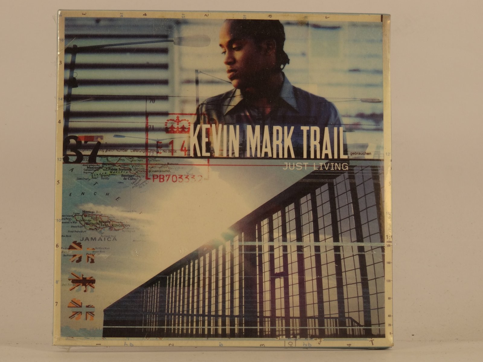 KEVIN MARK TRAIL JUST LIVING (590) 9 Track Promo CD Album plus Card Sleeve EMI